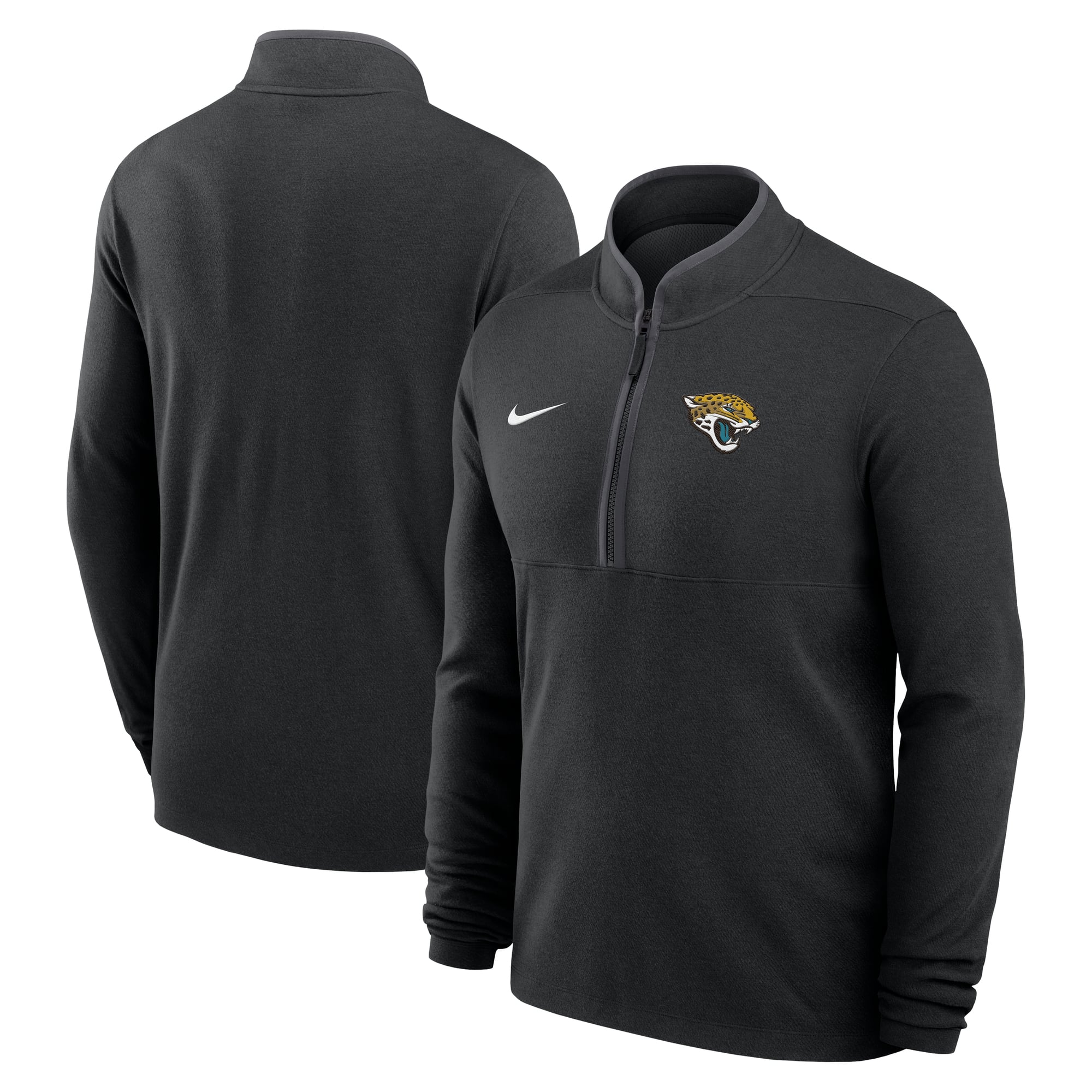 Men's Nike Black Jacksonville Jaguars Primetime Victory Dri-FIT Half-Zip Pullover